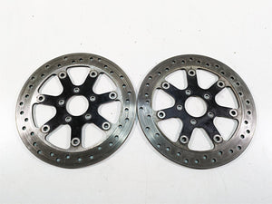 2018 Harley Touring FLHXSE CVO Street Glide Front Brake Rotor Set 41500150