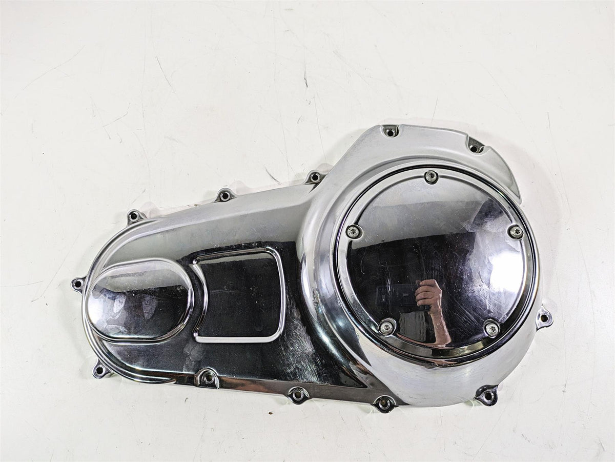 2010 Harley Touring FLHX Street Glide Outer Primary Drive Clutch Cover 60685-07 {{ shop.shopifyCountryName }} - Mototech271