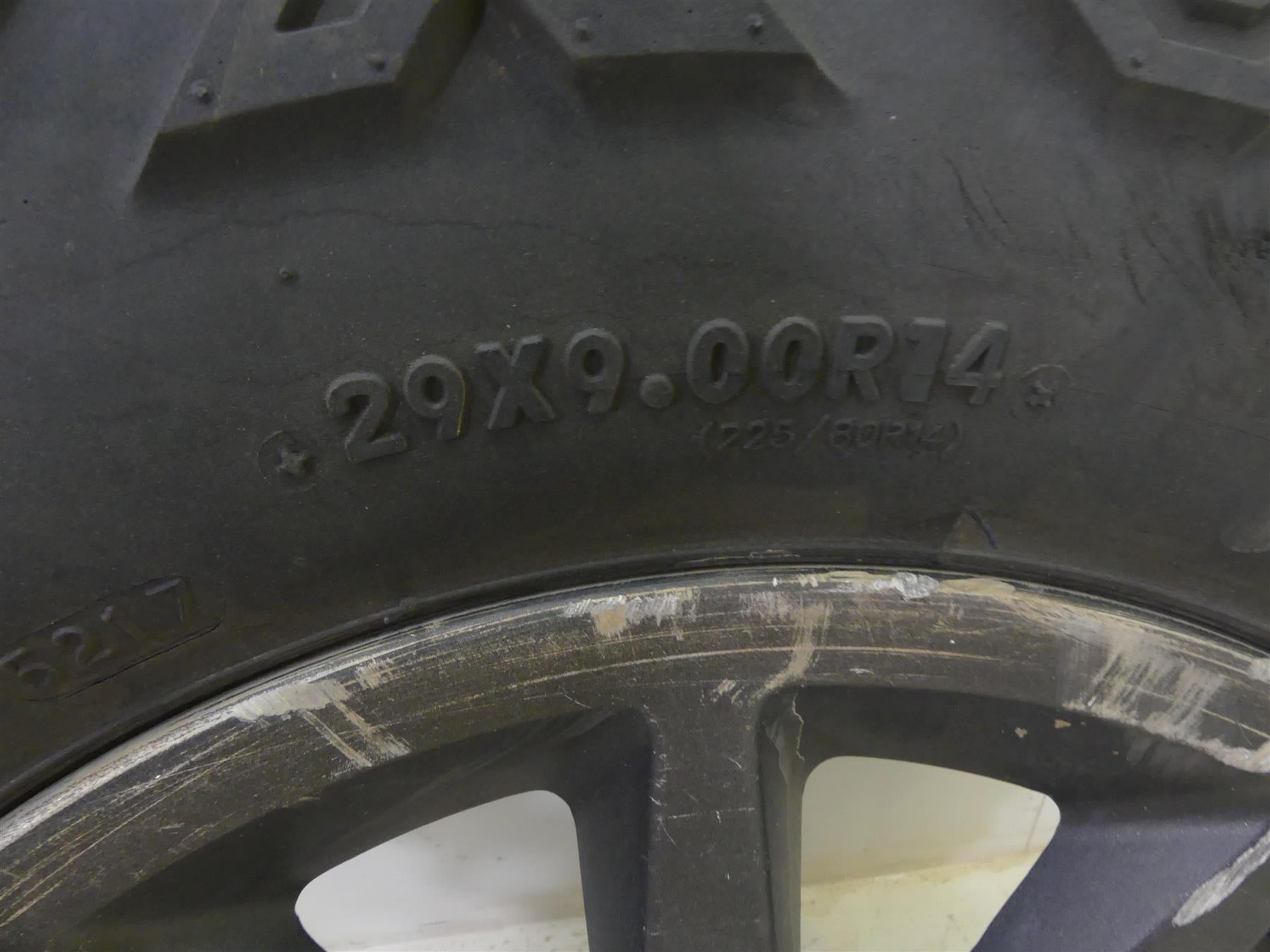 2018 Polaris RZR 1000 RS1 Front Right Rim & Maxxis Bighorn 29x9R14 Tire 1522842 {{ shop.shopifyCountryName }} - Mototech271