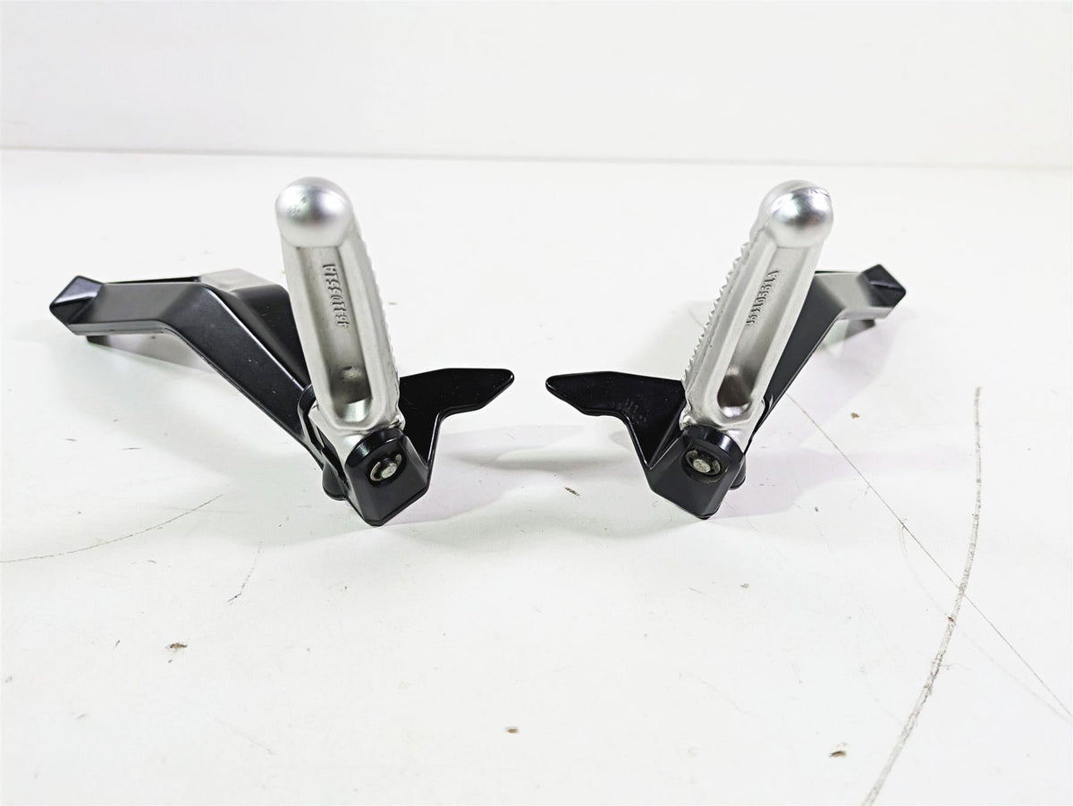 2008 Ducati SBK 1098 S Rear Passenger Foot Peg Set 82411251A 82411241A {{ shop.shopifyCountryName }} - Mototech271
