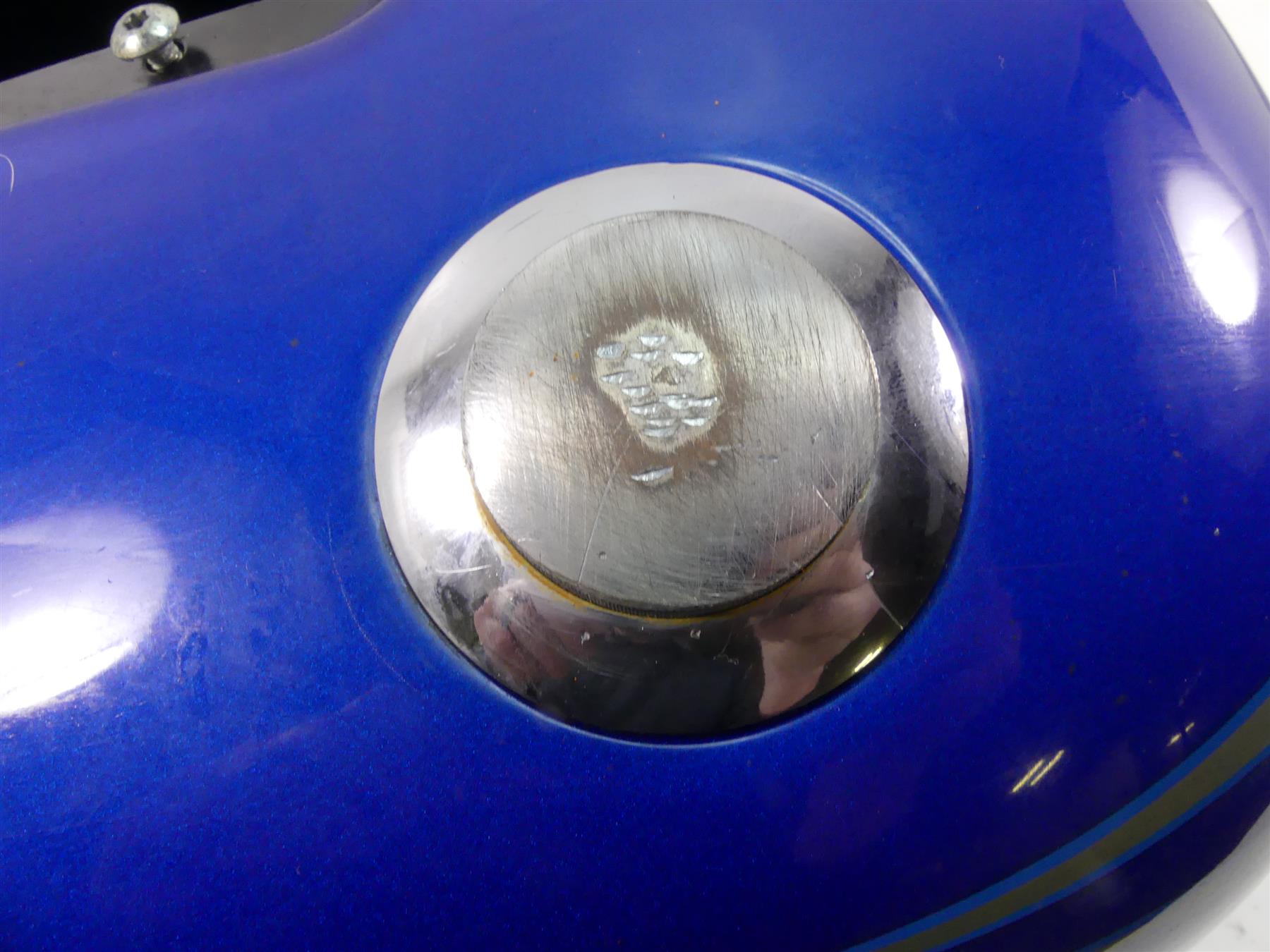 2008 Harley FXCWC Softail Rocker C Fuel Gas Petrol Tank -Read 62105-08 ...