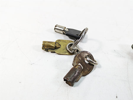 1999 Harley Touring FLHTC Electra Glide Tank Lid Bag Locks & 3 Keys 61029-92A {{ shop.shopifyCountryName }} - Mototech271
