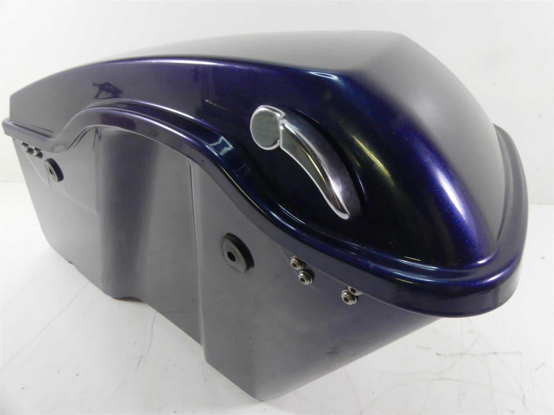 2014 Harley Touring FLHX Street Glide Left Saddlebag Big Blue Pearl 90200414 {{ shop.shopifyCountryName }} - Mototech271