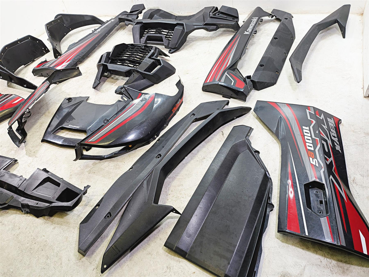 2021 Kawasaki Teryx KRX KRF 1000 ES Fender Hood Door Cover Fairing 14093-0799 {{ shop.shopifyCountryName }} - Mototech271