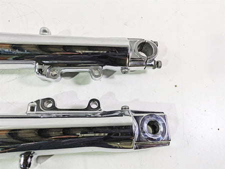 2011 Harley Touring FLHTCUSE CVO E-Glide Chrome Front Fork Leg Set 48790-09 {{ shop.shopifyCountryName }} - Mototech271
