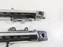 Load image into Gallery viewer, 2011 Harley Touring FLHTCUSE CVO E-Glide Chrome Front Fork Leg Set 48790-09
