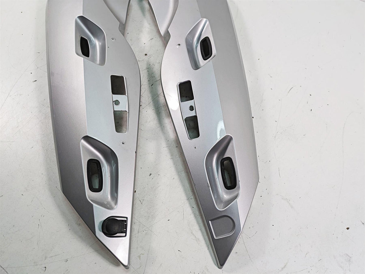 2007 BMW R1200RT K26 Tail Fairing Side Cover Set Titan Silver 46637681573 {{ shop.shopifyCountryName }} - Mototech271