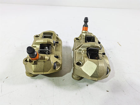 2016 BMW S1000RR K46 Golden Brembo Front Brake Calipers 100mm 34117714784 {{ shop.shopifyCountryName }} - Mototech271