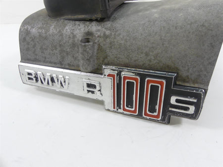 1978 BMW R100 S (2474) Engine Starter Motor Cover Fairing & Emblem 1259517 {{ shop.shopifyCountryName }} - Mototech271