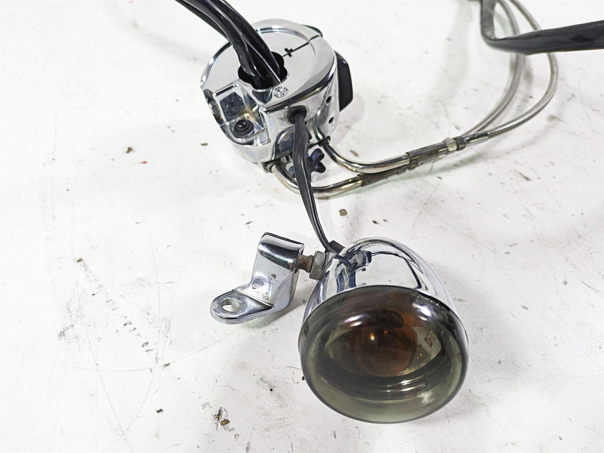 2005 Harley Softail FLSTFSE CVO Fat Boy Chrome Hand Control Switch Set 71682-06A {{ shop.shopifyCountryName }} - Mototech271