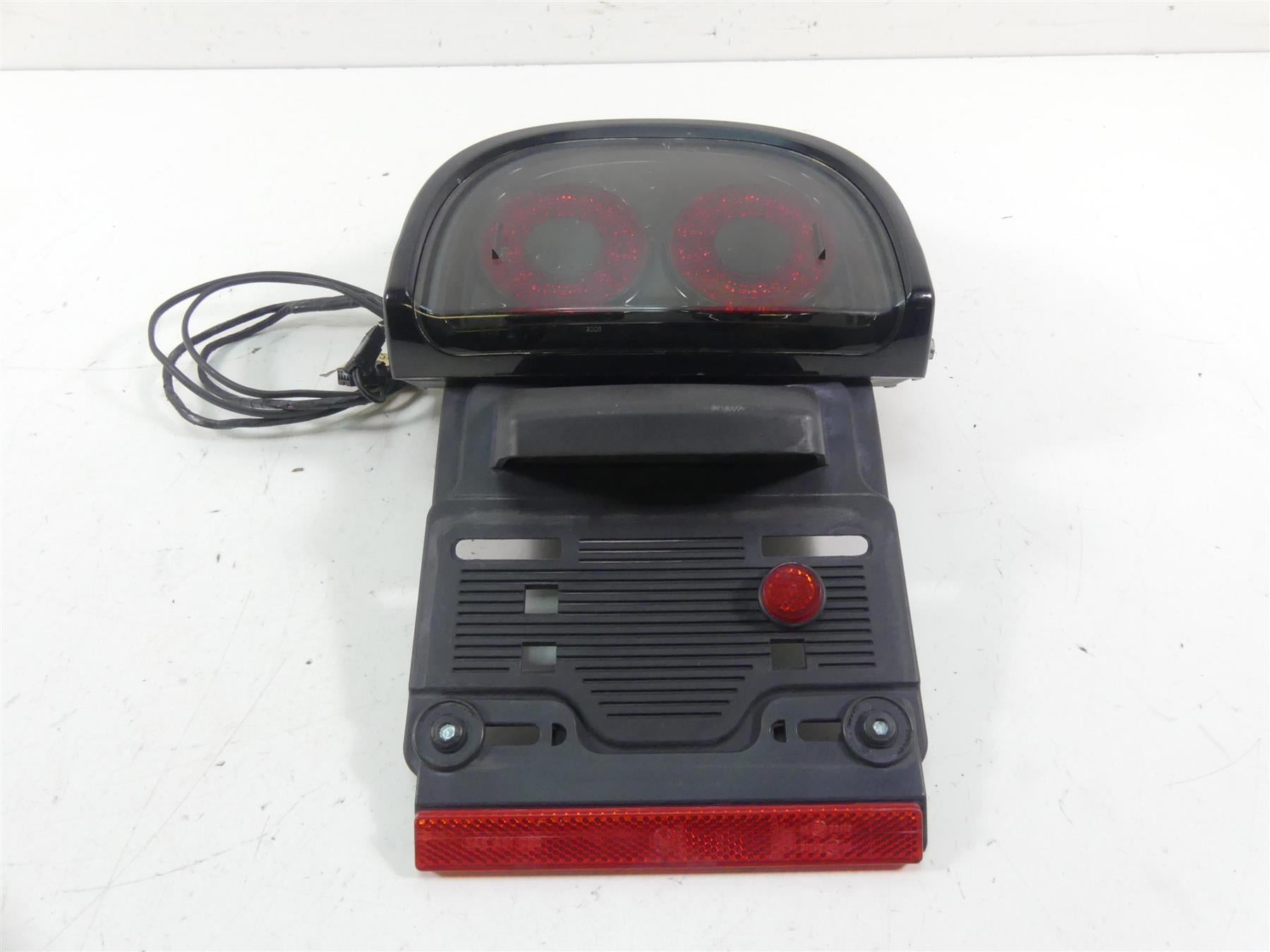2015 Harley FXDF Dyna Fat Bob Rear Taillight Tail Light & Wiring 67800240 {{ shop.shopifyCountryName }} - Mototech271