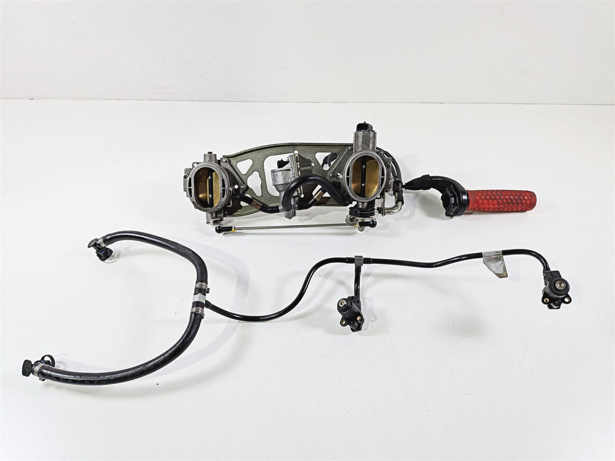 2008 Ducati 1098 SBK Throttle Body + Grip & Injector Set 28240791A-Mototech271