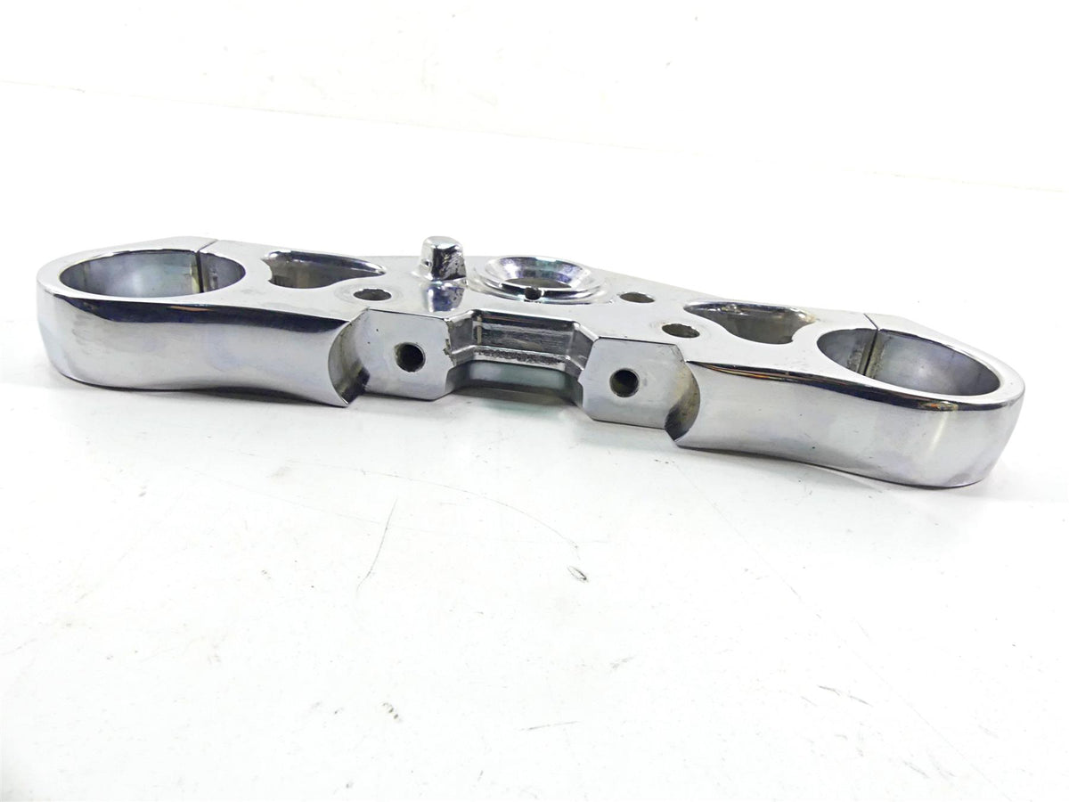 2005 Harley VRSCSE CVO V-Rod Chrome Upper Triple Tree Clamp 49mm 46773-02 {{ shop.shopifyCountryName }} - Mototech271