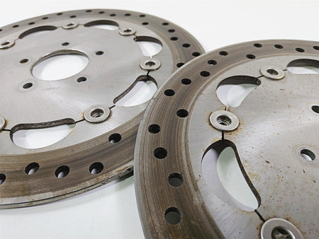2011 Harley FXDF Dyna Fat Bob Front Brake Rotor Disc Set 4.9mm 42040-06 {{ shop.shopifyCountryName }} - Mototech271