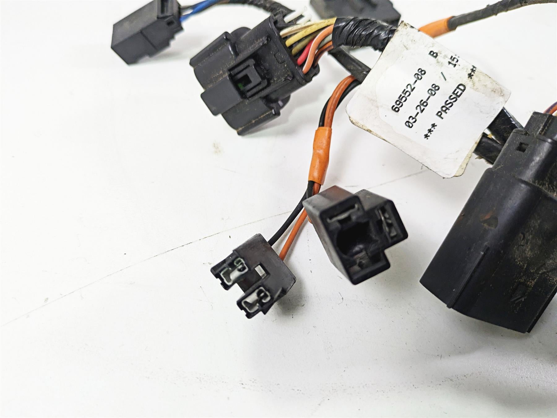 2008 Harley Touring FLHTP Electra Glide Front Fairing Wiring Harness 69552-08 {{ shop.shopifyCountryName }} - Mototech271