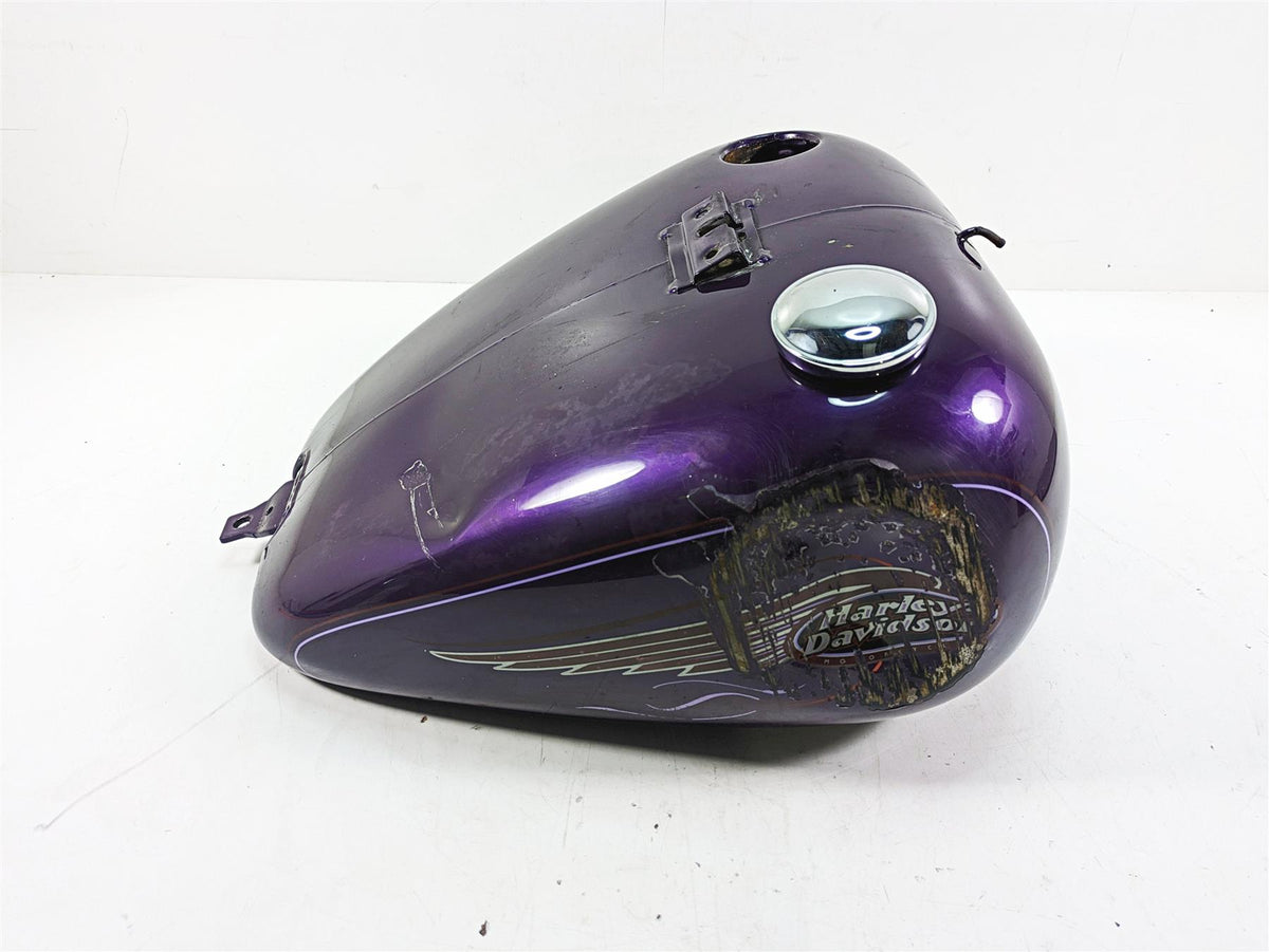 2000 Harley FXSTS Softail Springer Fuel Gas Petrol Tank - Dented 62180-00D {{ shop.shopifyCountryName }} - Mototech271