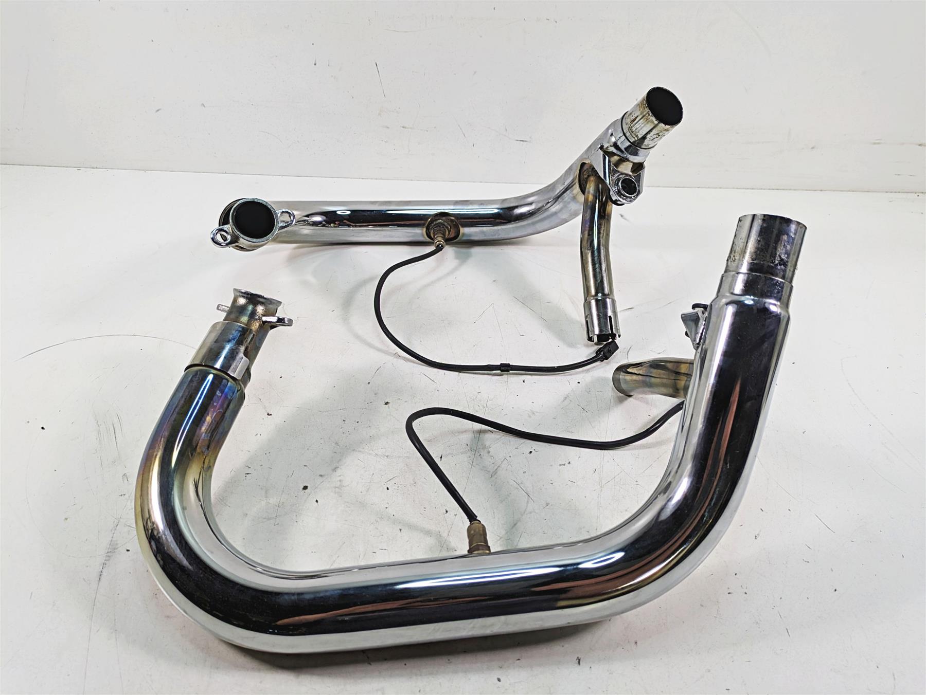 2011 Triumph America Exhaust Header Manifold Pipe Set T2203000 T2203001 {{ shop.shopifyCountryName }} - Mototech271