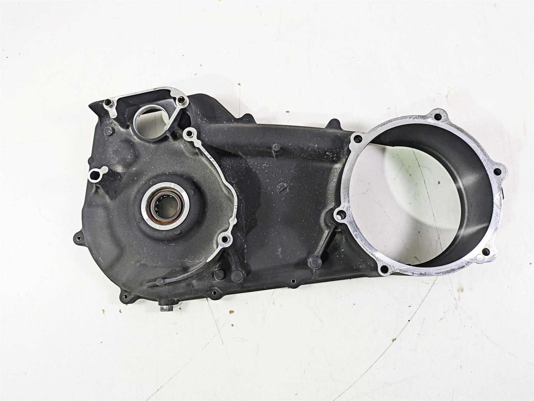 2009 Harley FXCWC Softail Rocker Inner Primary Drive Clutch Cover 60701-08 {{ shop.shopifyCountryName }} - Mototech271