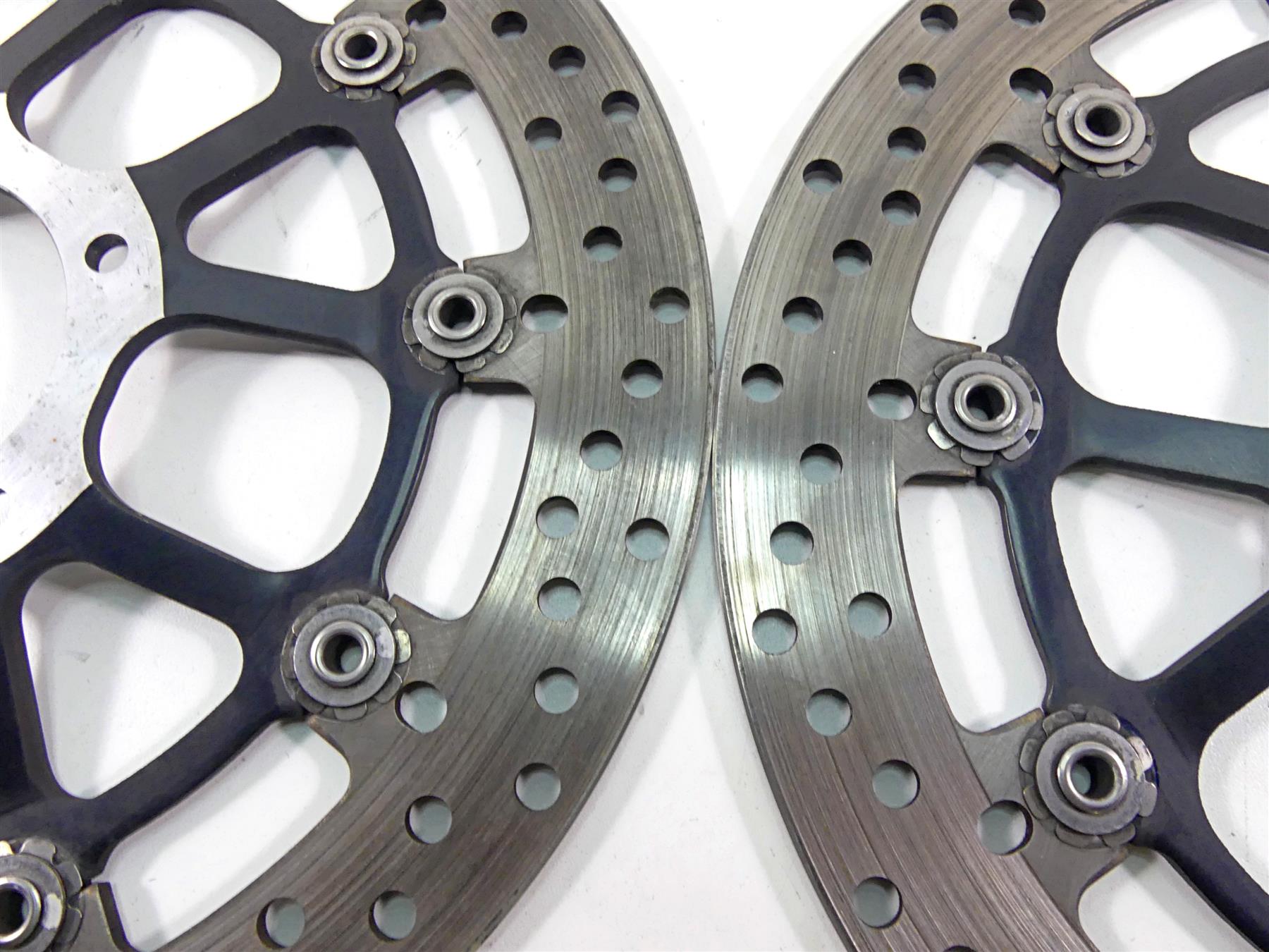 2008 Ducati 848 SBK Front Brake Disc Rotor Set 49240851A {{ shop.shopifyCountryName }} - Mototech271
