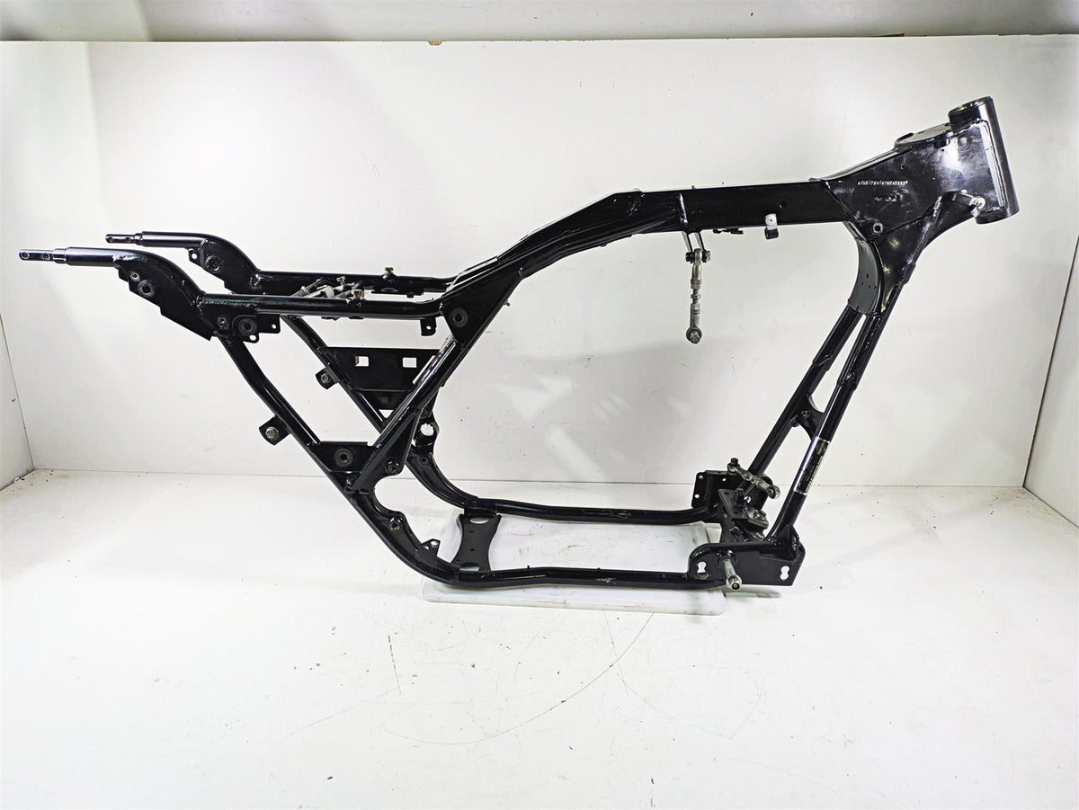 2007 Harley Touring FLTR Road Glide Straight Frame Chassis With Oklahoma Salvage Title 47900-07BHP {{ shop.shopifyCountryName }} - Mototech271