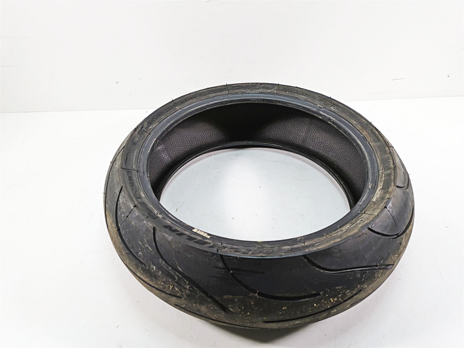 Used Rear Motorcycle Tire Michelin Pilot Power 2 180/55 ZR17 {{ shop.shopifyCountryName }} - Mototech271
