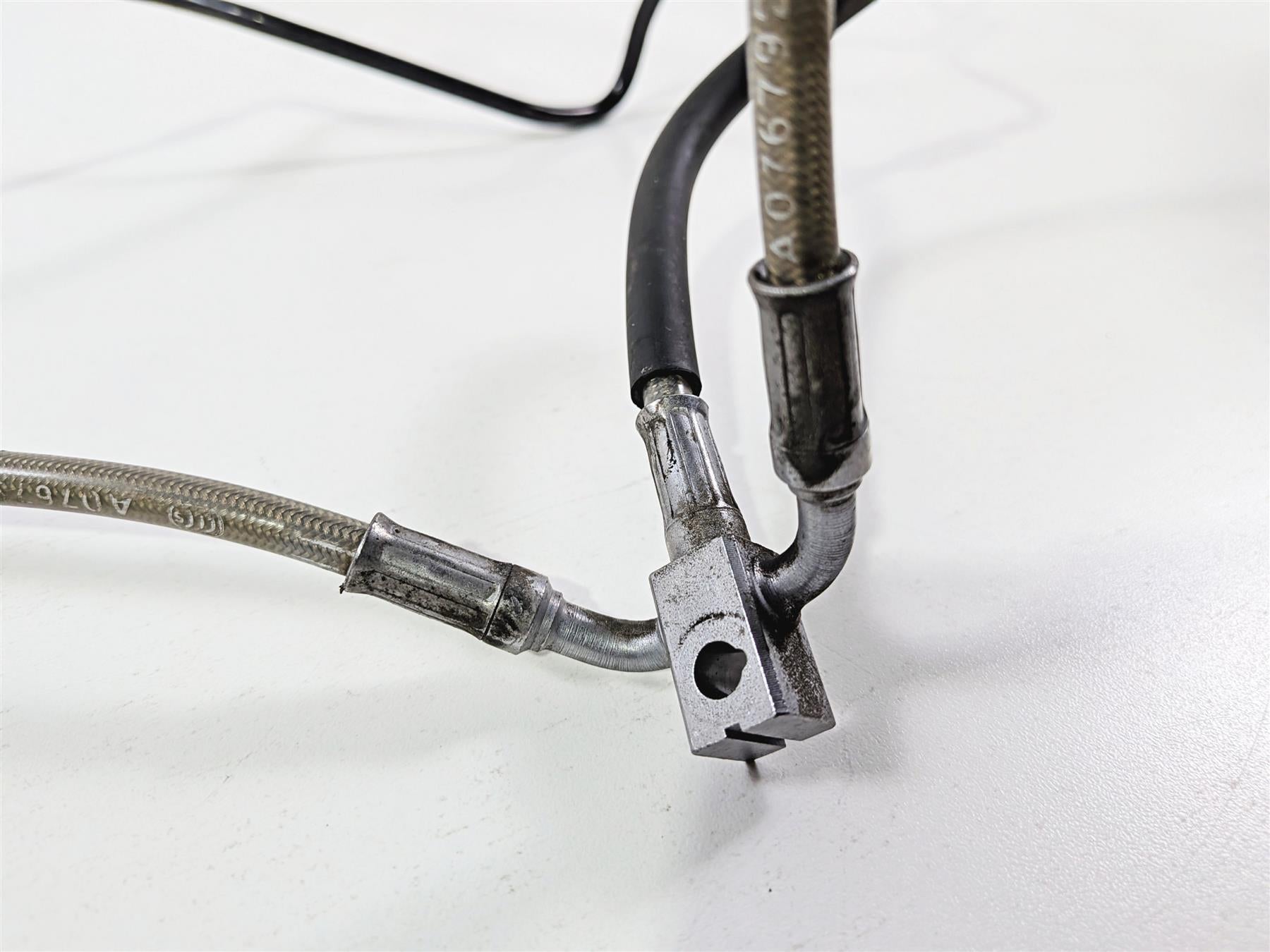 2017 BMW S1000RR K46 Front Abs Brake Line Hose Set 34328549513 34328549514 {{ shop.shopifyCountryName }} - Mototech271
