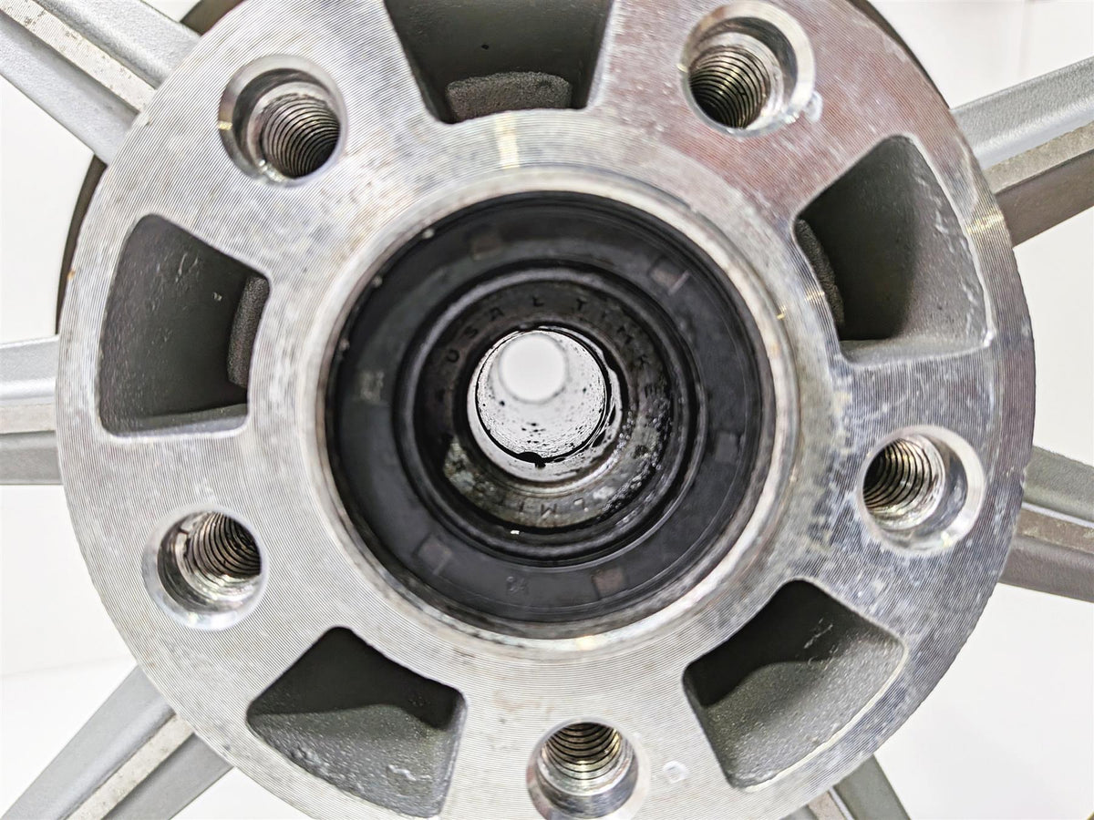 1995 Harley XL883 Sportster Hugger 9 Spoke Rear Wheel Rim 16x3 41015-86 {{ shop.shopifyCountryName }} - Mototech271