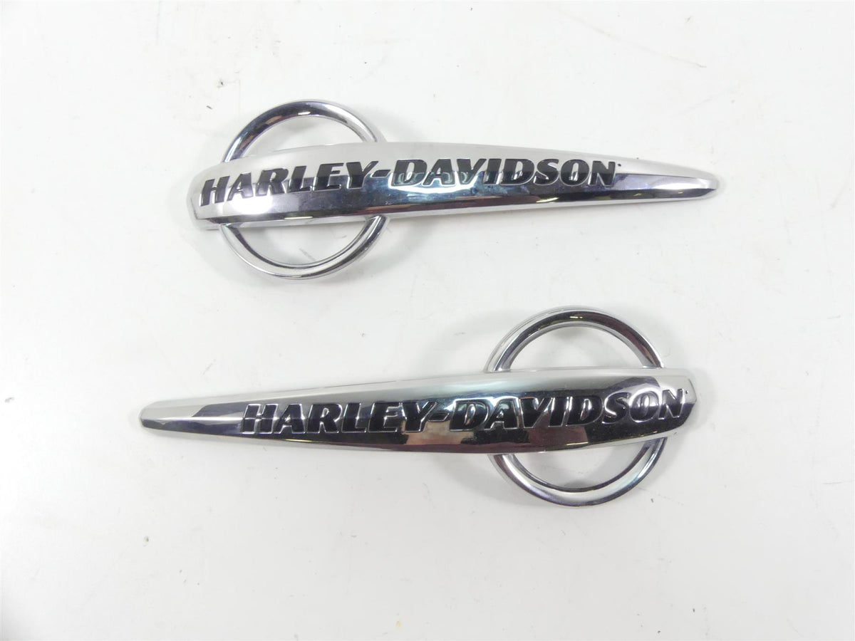 2019 Harley FLHC Softail Heritage Fuel Gas Petrol Tank Emblem Set 14100892 {{ shop.shopifyCountryName }} - Mototech271