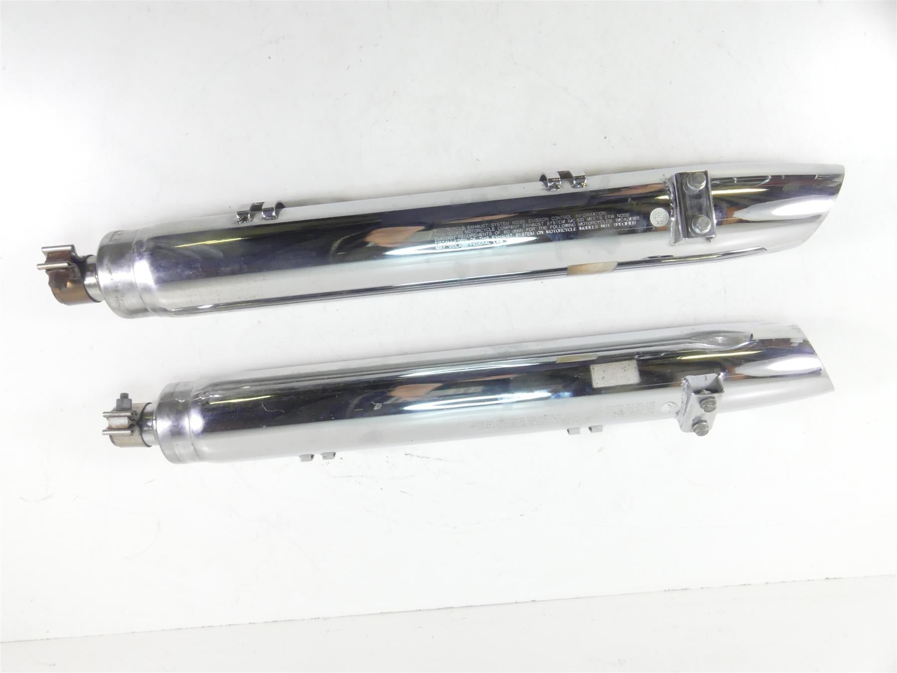 2016 Indian Chieftain Dark Horse Exhaust Muffler Silencer Set 1262384 1262383 {{ shop.shopifyCountryName }} - Mototech271