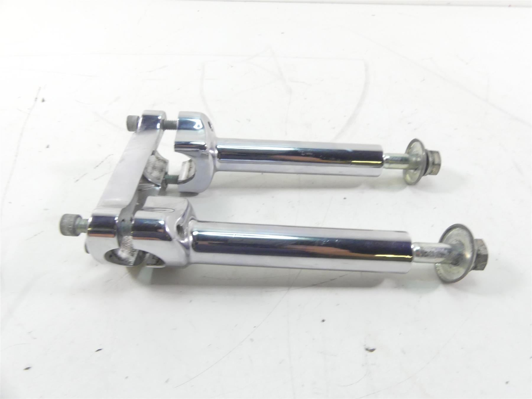 2008 Harley Softail FXSTB Night Train 6" Chrome Handlebar Riser Holder 56567-86B {{ shop.shopifyCountryName }} - Mototech271