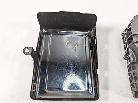 2012 Harley FLD Dyna Switchback Battery Tray Carrier Stay & Cover 70379-06B {{ shop.shopifyCountryName }} - Mototech271
