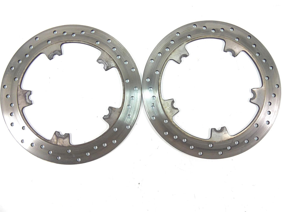 2013 Harley VRSCF Muscle Vrod Front Brake Rotor Disc Set 44553-06A {{ shop.shopifyCountryName }} - Mototech271