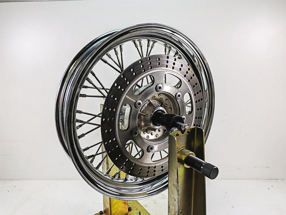 1997 Kawasaki VN1500 Vulcan Spoke Front Wheel Rim Excel 16x3 -Read 41034-1259 {{ shop.shopifyCountryName }} - Mototech271