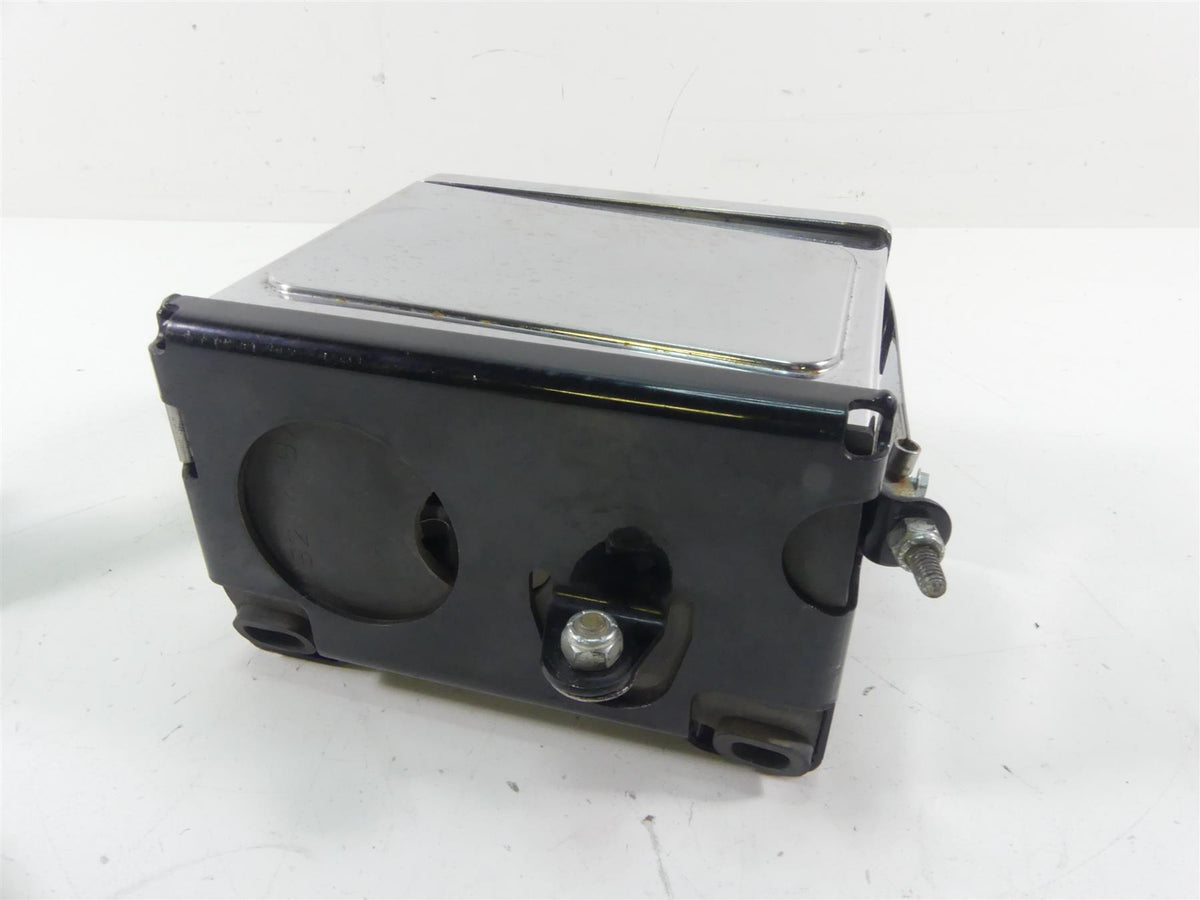 2001 Harley Davidson XL1200 Sportster Chrome Battery Triangle Cover Set 66194-98 {{ shop.shopifyCountryName }} - Mototech271