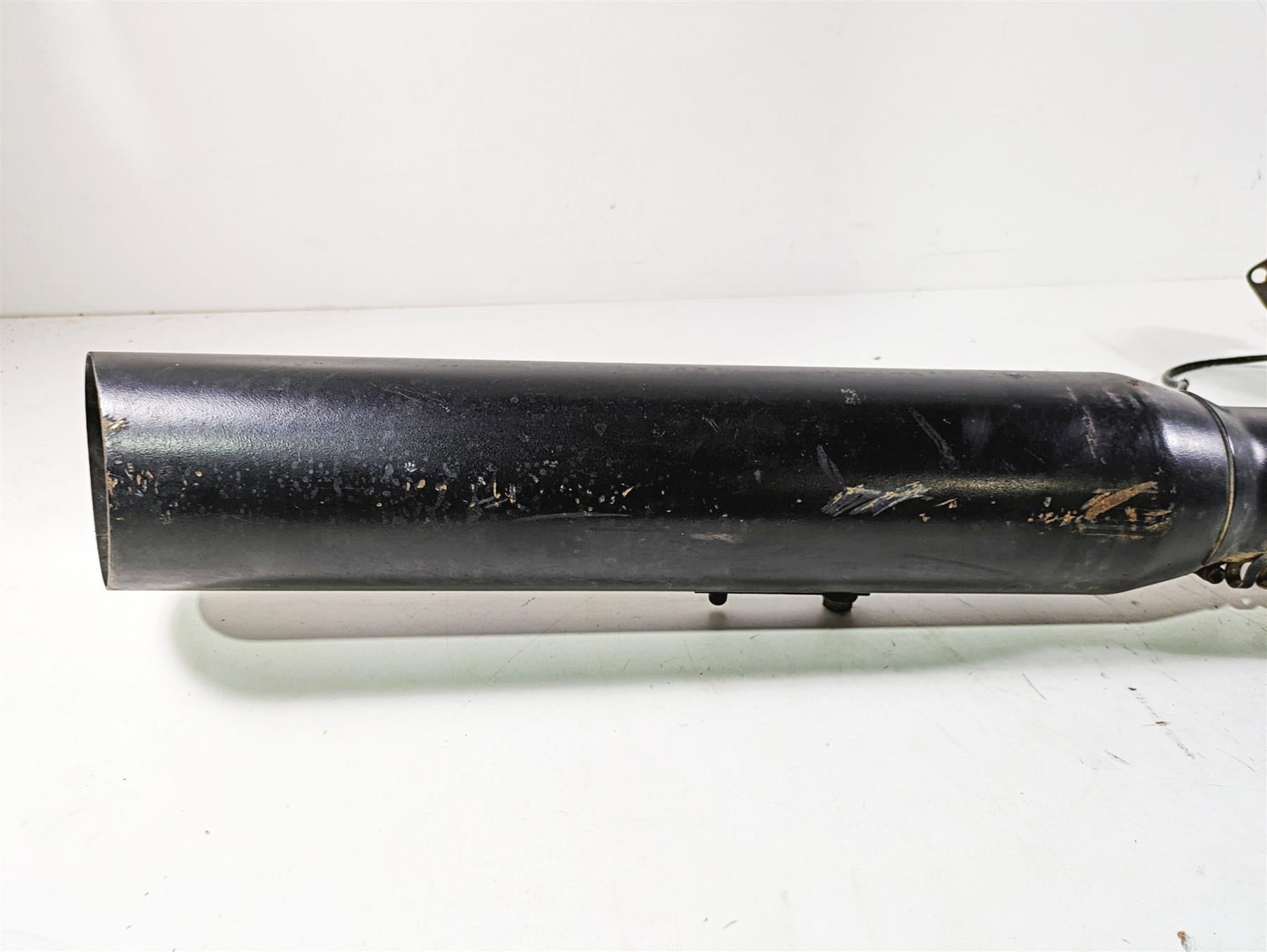 2012 Harley FLD Dyna Switchback Full Aftermarket 2 into 1 Exhaust System {{ shop.shopifyCountryName }} - Mototech271
