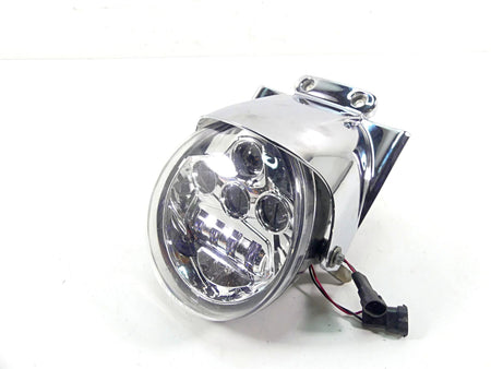 2005 Harley VRSCSE CVO V-Rod Led Headlight Head Light Lamp & Visor 68897-05 {{ shop.shopifyCountryName }} - Mototech271
