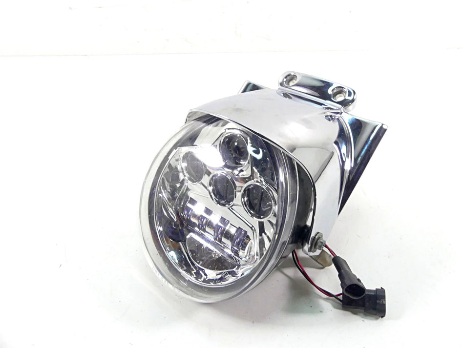 2005 Harley VRSCSE CVO V-Rod Led Headlight Head Light Lamp & Visor 68897-05 {{ shop.shopifyCountryName }} - Mototech271