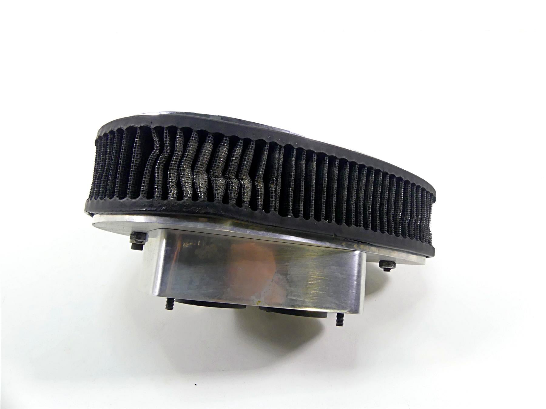 2002 Honda VTX1800 R Tear Drop Flames Aluminum Air Cleaner Breather Filter {{ shop.shopifyCountryName }} - Mototech271