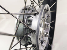 Load image into Gallery viewer, 2010 BMW R1200GS K25 Rear Wheel Rim 17x4 Spoke Black Straight 36318553004
