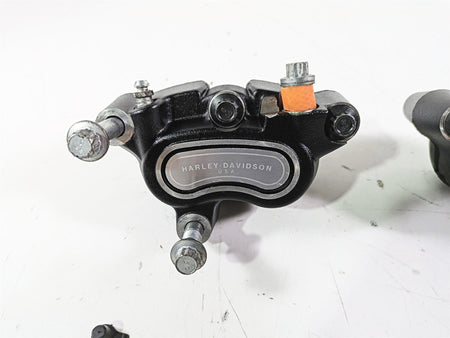 2015 Harley FXDL Dyna Low Rider Nice Dual Front Brake Caliper 41300001 41300002 {{ shop.shopifyCountryName }} - Mototech271