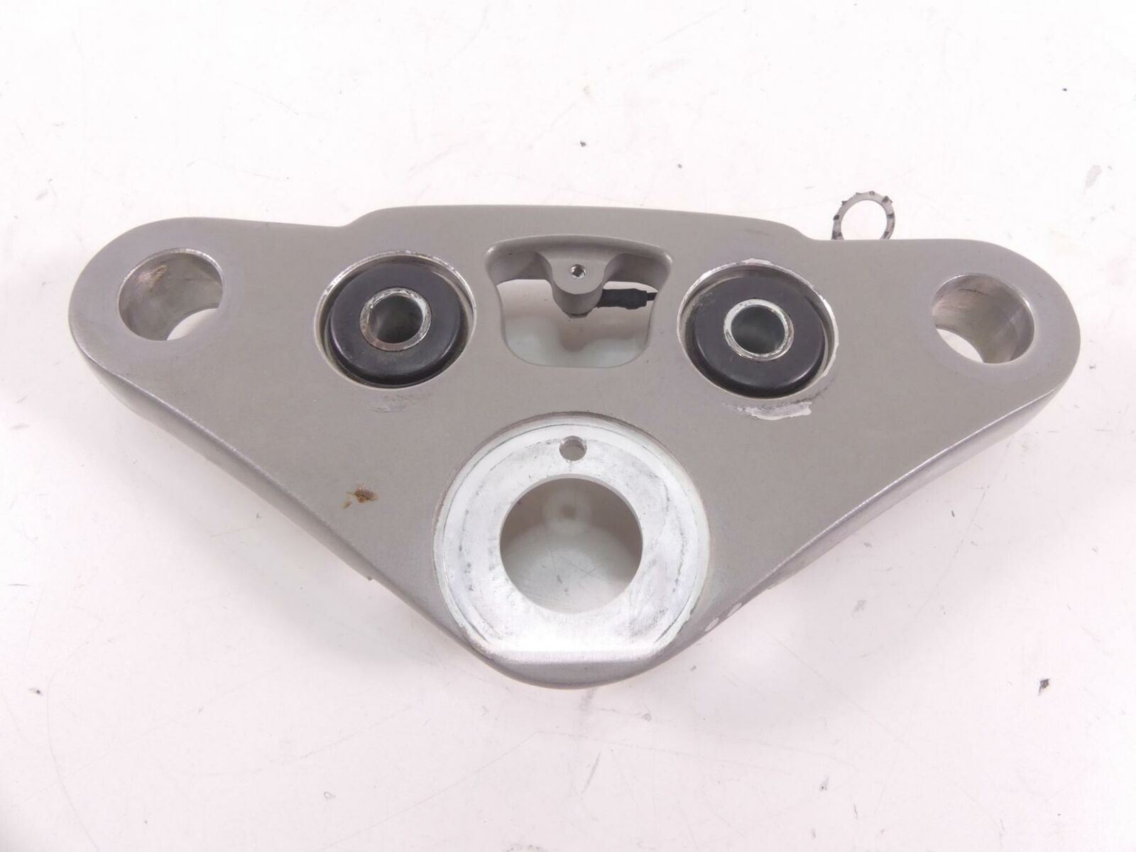 2009 Harley FXCW Softail Rocker Upper Triple Tree Steering Clamp 46705-08 {{ shop.shopifyCountryName }} - Mototech271