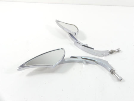 2012 Harley Touring FLHX Street Glide Aftermarket Chrome Rear View Mirror Set {{ shop.shopifyCountryName }} - Mototech271