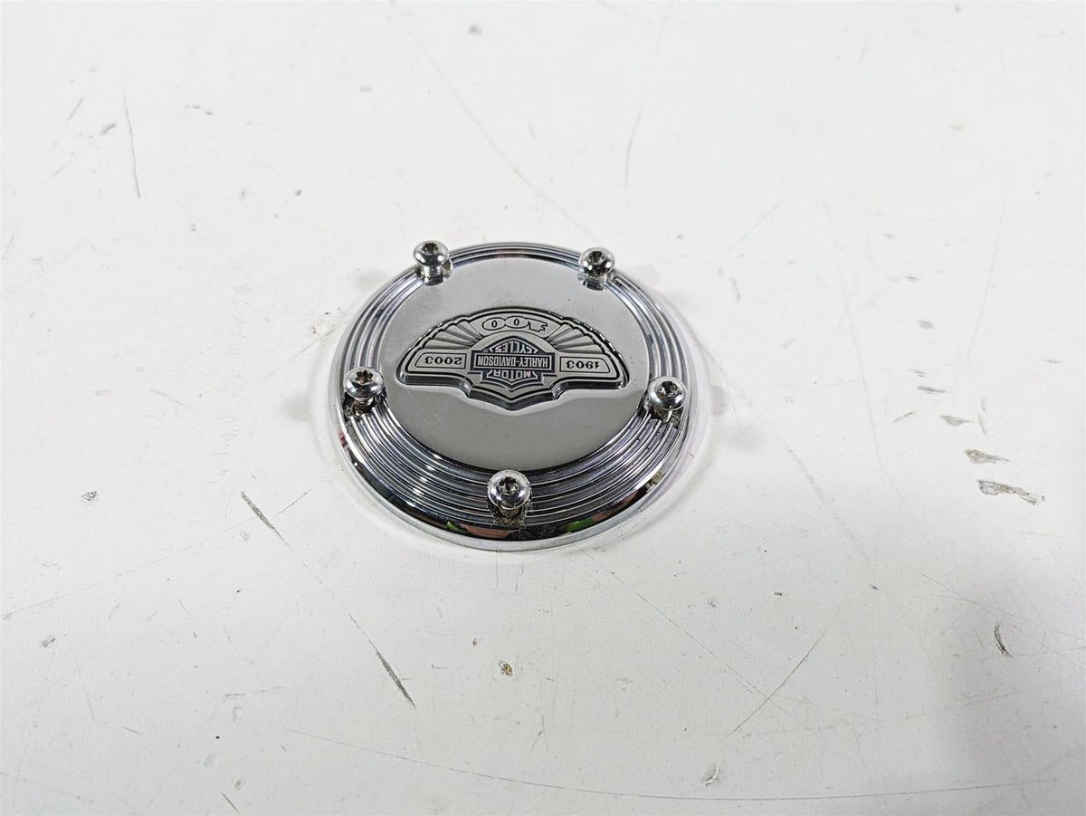 2003 Harley Dyna FXDL Low Rider 100TH Anniversary Cam Chest Engine Cover 32536-03 {{ shop.shopifyCountryName }} - Mototech271