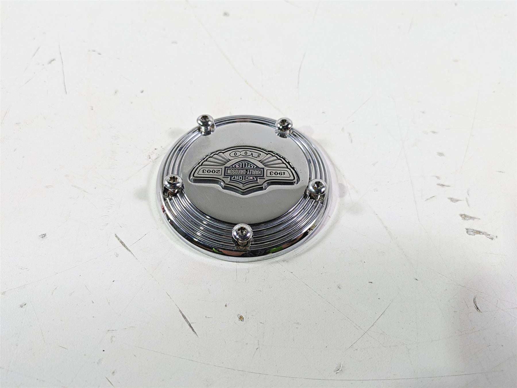 2003 Harley Dyna FXDL Low Rider 100TH Anniversary Cam Chest Engine Cover 32536-03 {{ shop.shopifyCountryName }} - Mototech271