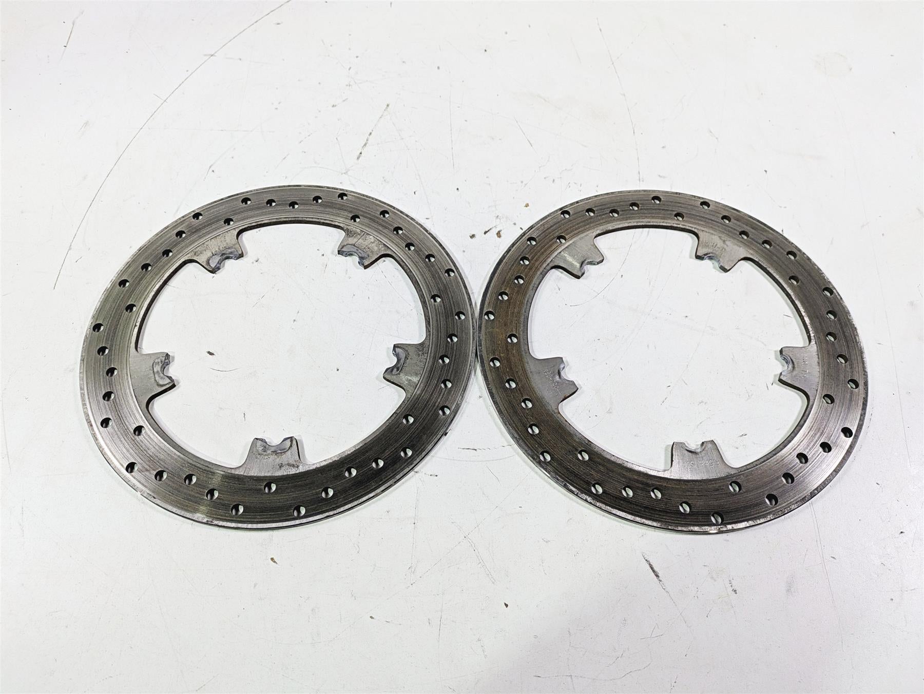 2015 Harley FXDL Dyna Low Rider Front Brake Disc Rotor Set 44553-06A {{ shop.shopifyCountryName }} - Mototech271