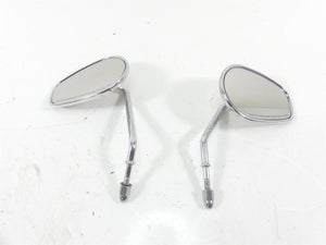 2007 Harley FLHTCU SE2 CVO Electra Glide Chrome Mirror Set 91950-07 91951-07