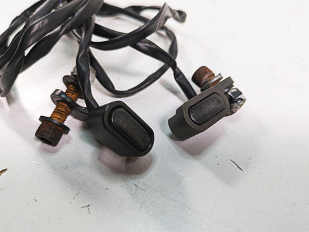 2009 Harley Softail FLSTSB Cross Bones Handlebar Blinker Turn Signal Set 1-01-0064-08 {{ shop.shopifyCountryName }} - Mototech271