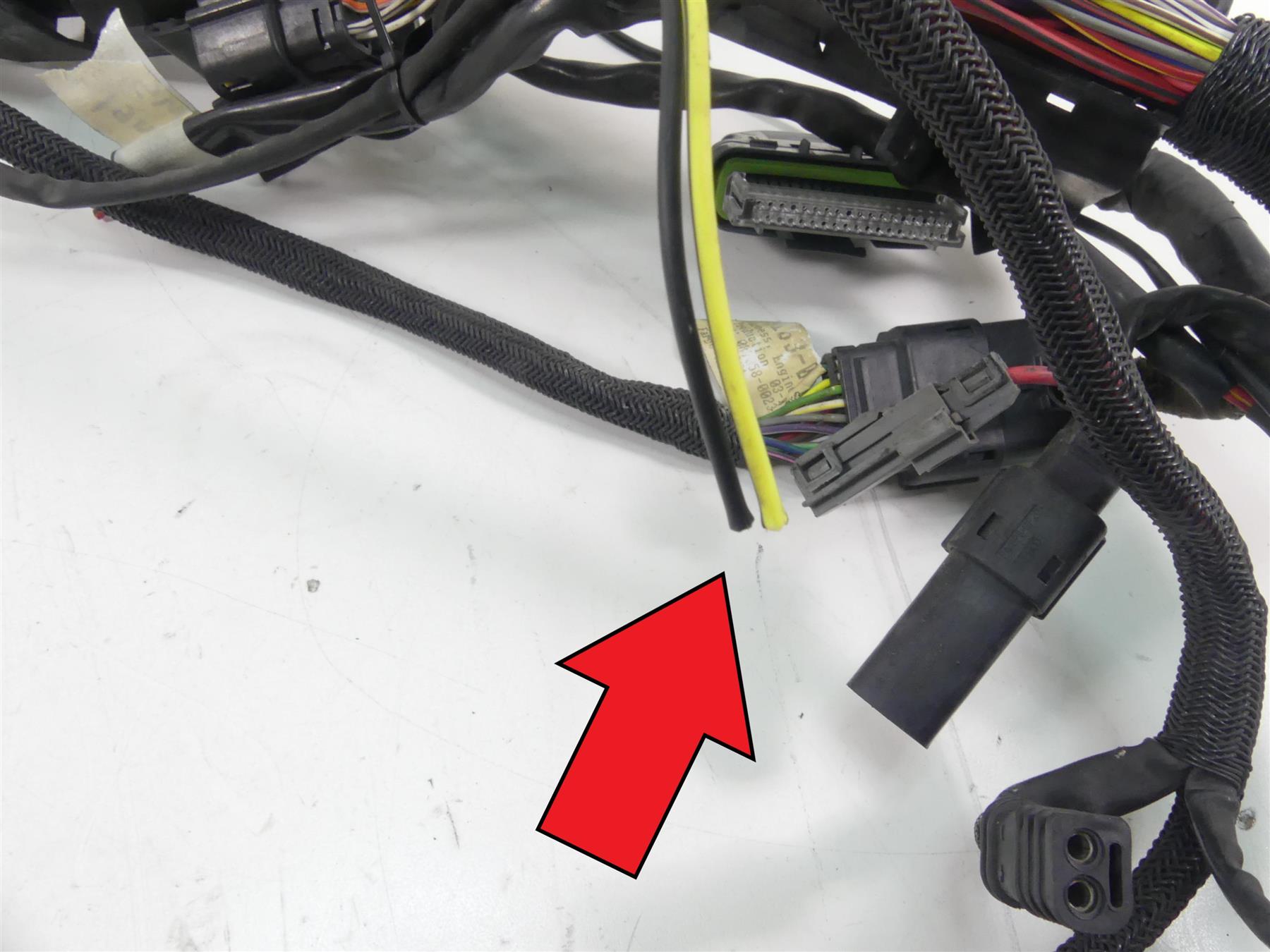 2009 Harley XR1200 Sportster Main & Engine Wiring Harness - Read 70225-08 {{ shop.shopifyCountryName }} - Mototech271