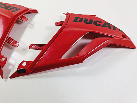2023 Ducati Streetfighter V4 Red Lower Oil Cooler Cover Fairing Set 4801A651A-Mototech271