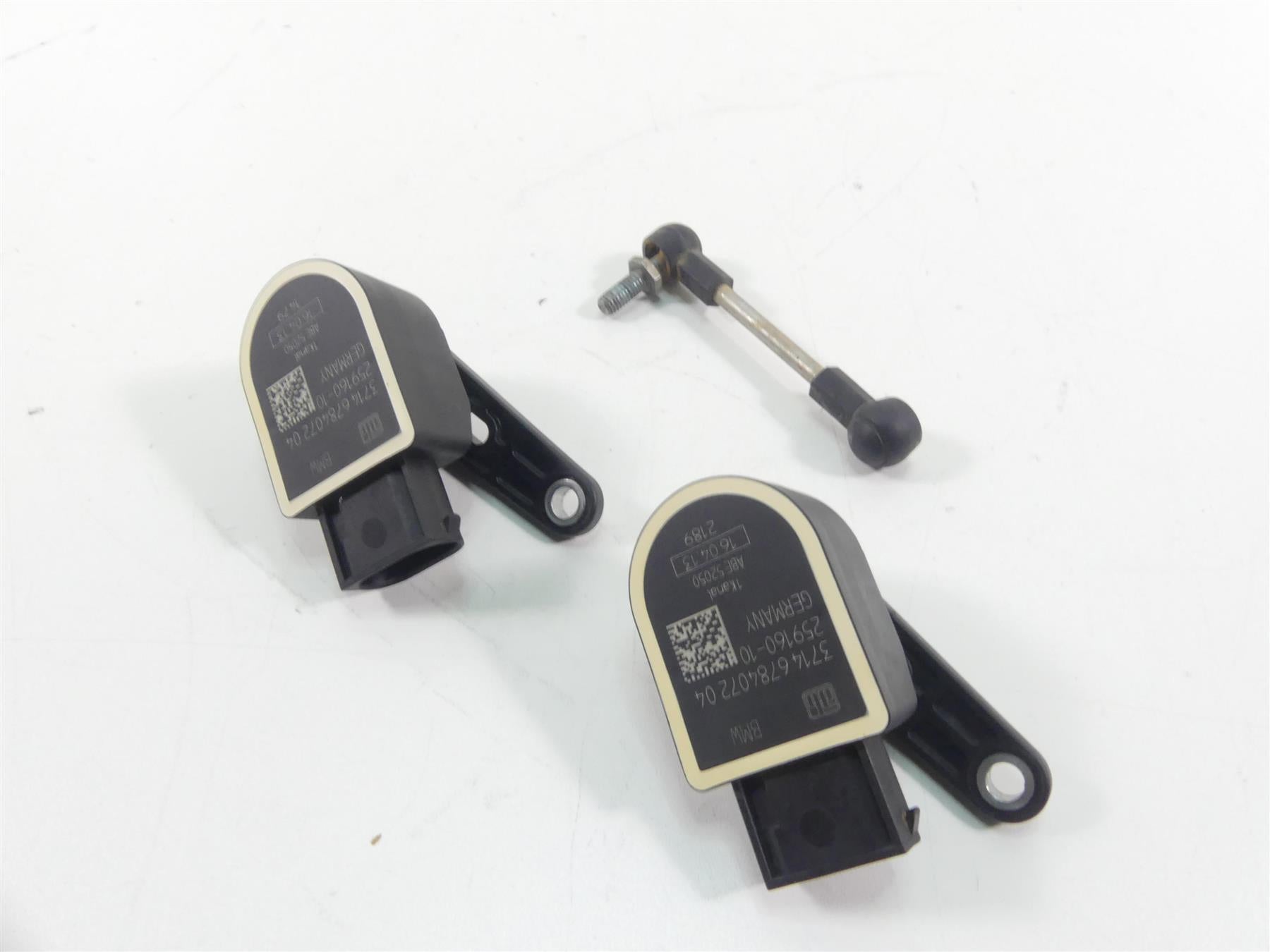 2013 BMW R1200GS GSW K50 Leveling Level Sensor Set 37146860843 37146870000 {{ shop.shopifyCountryName }} - Mototech271